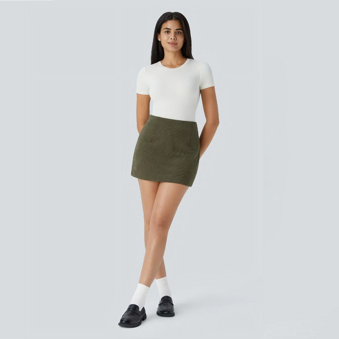 The Signature A-Line Mini Skirt