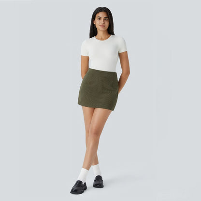The Signature A-Line Mini Skirt