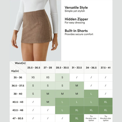 The Signature A-Line Mini Skirt